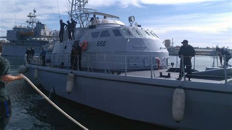 Libyan Coast Guard receives new vessel from Italy | The Libya Observer