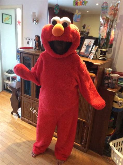 Adult Prestige Plus Size Elmo Costume 2X