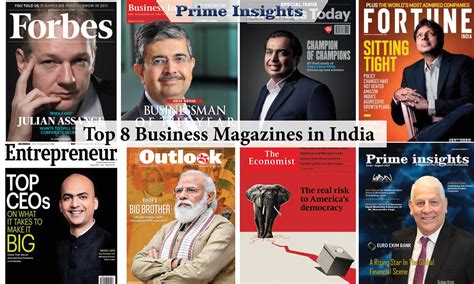 Top 8 Business Magazines in India - Prime Insights Magazine