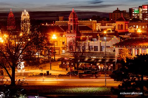 Kansas City Plaza Lights at Dusk - Eric Bowers Photoblog