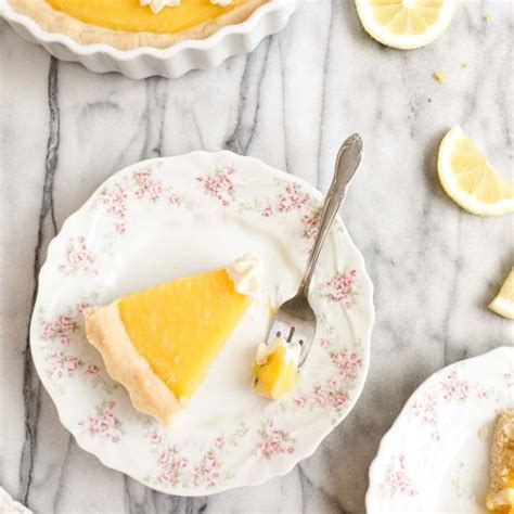 Lemon Pie Without Meringue - Elle & Pear