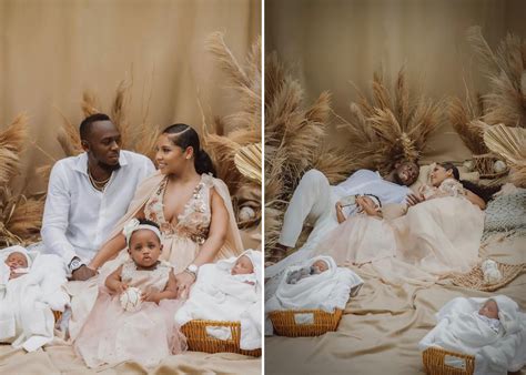 Usain Bolt Announces Birth Of Twins, Saint Leo Bolt And Thunder Bolt (Photos) - MojiDelano.Com