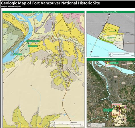 NPS Geodiversity Atlas—Fort Vancouver National Historic Site, Washington and Oregon (U.S ...