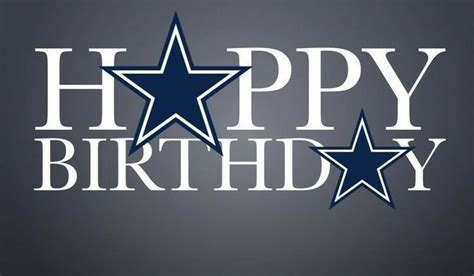 Pin de Anita Waters en Dallas Cowboys | Feliz cumpleaños futbol, Frases de feliz cumpleaños ...