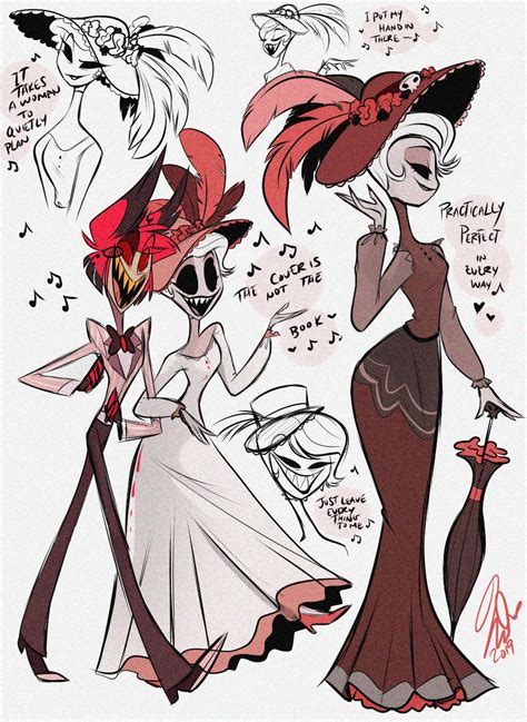 Vivienne Medrano on Twitter | Hotel art, Character design, Vivziepop hazbin hotel