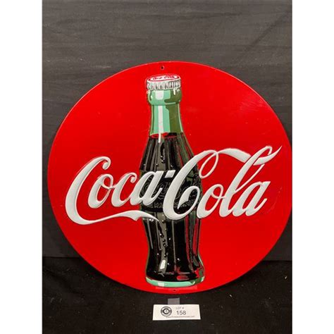 Reproduction Coca Cola Metal Sign.