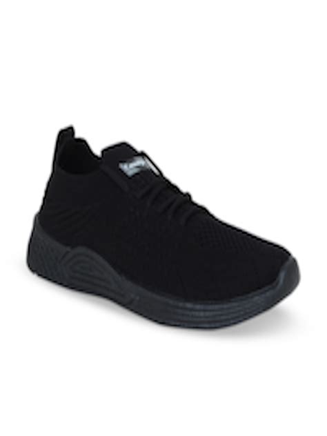 Buy Champs Women Black Woven Design Sneakers - Casual Shoes for Women ...