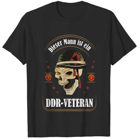 Veteran Vets Mens DDR NVA Soldier Veteran Sayings Veterans T-Shirts ...