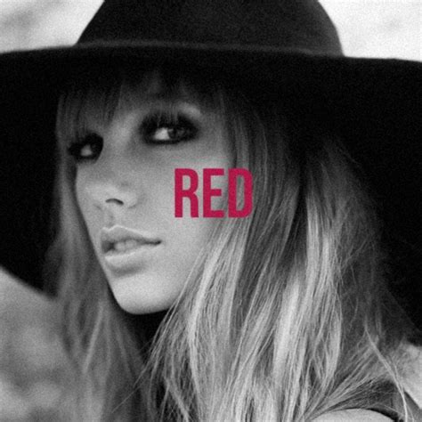 Taylor Swift - Red Album Cover | Taylor swift red album, Taylor swift red, Cover