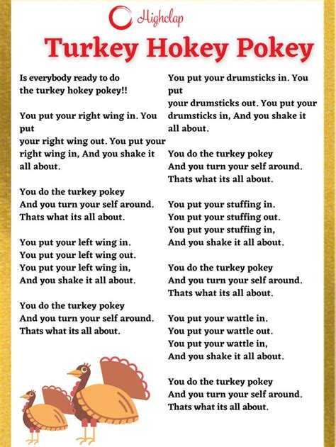 Fun and Festive Thanksgiving Song: 'Turkey Hokey Pokey'