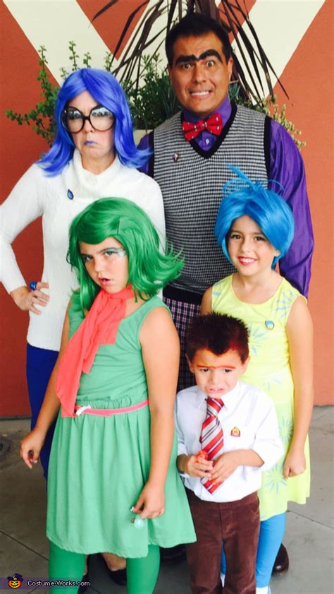 Inside Out Family Costume Ideas