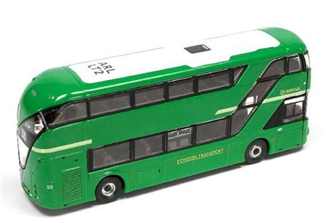 Green Diecast London New Routemaster Double Decker Bus Toy [NB3T769] : EZBUSTOYS.COM