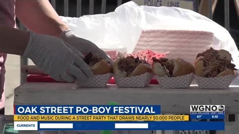 Oak Street Po-Boy Festival returns to New Orleans for 15th year | WGNO.com