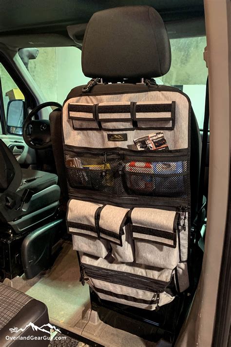 Sprinter II Seat Organizer - Van Seat Organizer - Vanlife Accessories ...