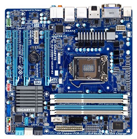 Z68MX-UD2H-B3 LGA1155 Micro ATX Motherboard