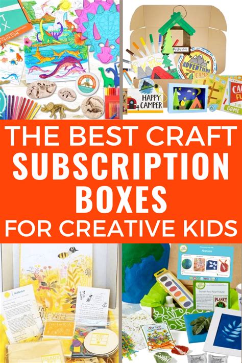 The best monthly craft subscription boxes for kids – Artofit