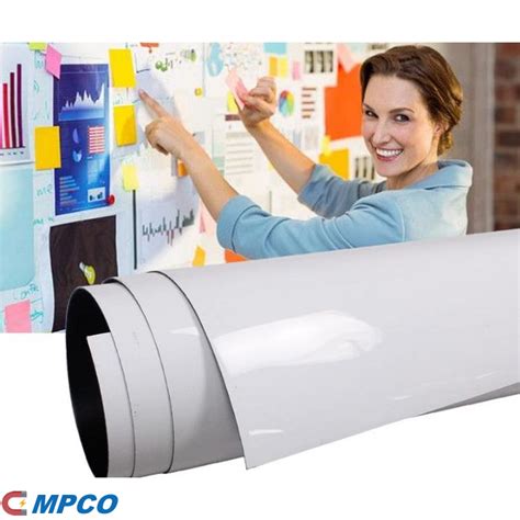 Magnetic Whiteboard Sheets With Bubble Free Removable Adhesive - MPCO ...