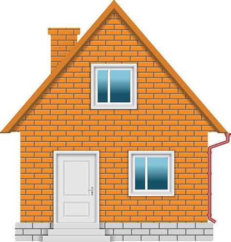 Brick House Clip Art, Vector Images & Illustrations - iStock