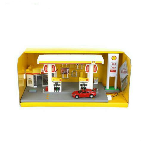 RMZ CITY Shell Service Gas Station Playset, Hobbies & Toys, Toys ...