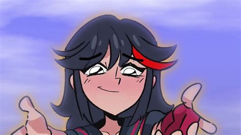 Me asking Ryuko if I could be her little pogchamp (Cute meme) (Try Not ...