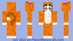 Orange cat Minecraft Skin