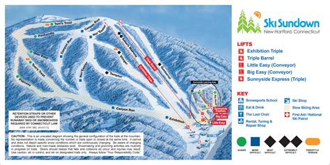 Ski Sundown Trail Map | SkiCentral.com