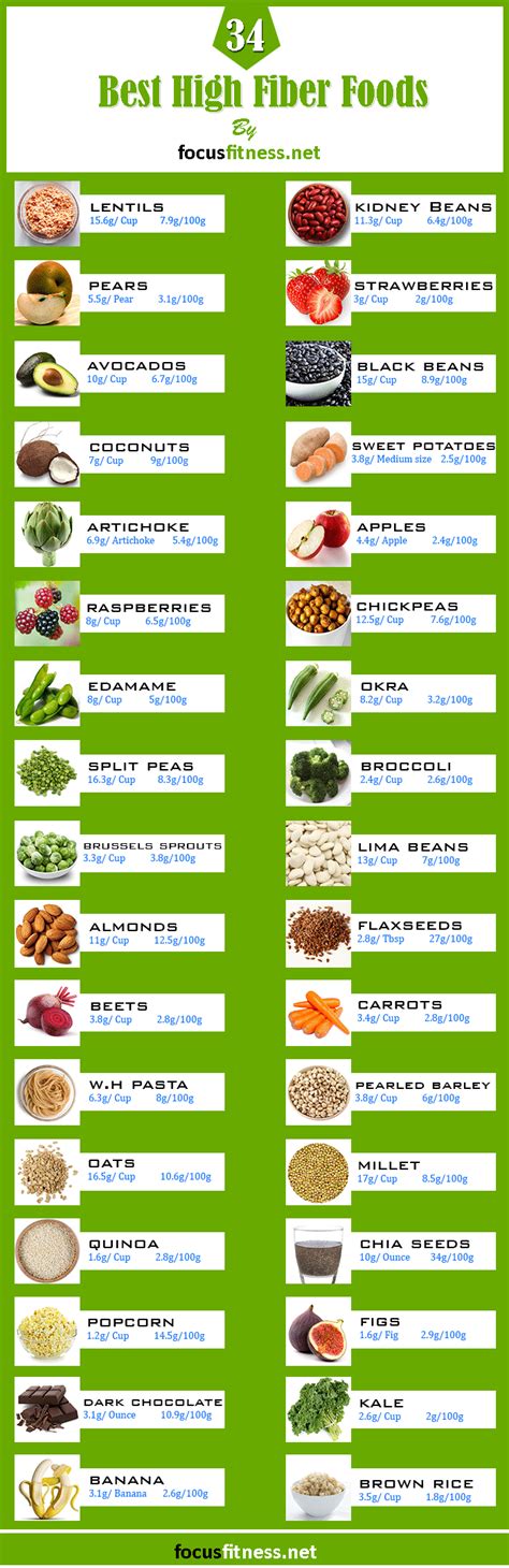 34 Best Plant-Based High-Fiber Foods | High fiber foods, Best high fiber foods, Fiber foods