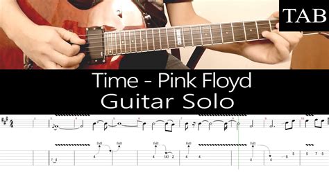 TIME - Pink Floyd - GUITAR SOLO + TAB Chords - Chordify