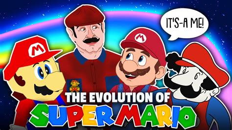 The Evolution Of Super Mario (ANIMATED) - YouTube