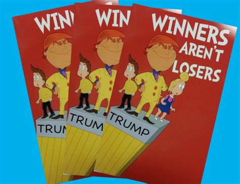 3 Book Winners Aren't Losers Donald Trump by KIAPDesigns on Etsy