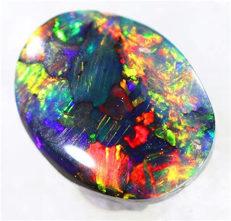 Black Opal From Lightning Ridge, Australia | Opal Auctions