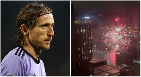 Liverpool vs Real Madrid: Fans set off fireworks outside Los Blancos hotel