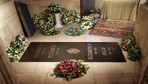 First picture of Queen Elizabeth's resting place released