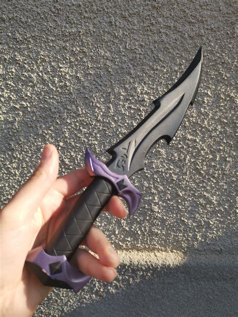 Reaver melee skin of Tactical knife from Valorant | Etsy