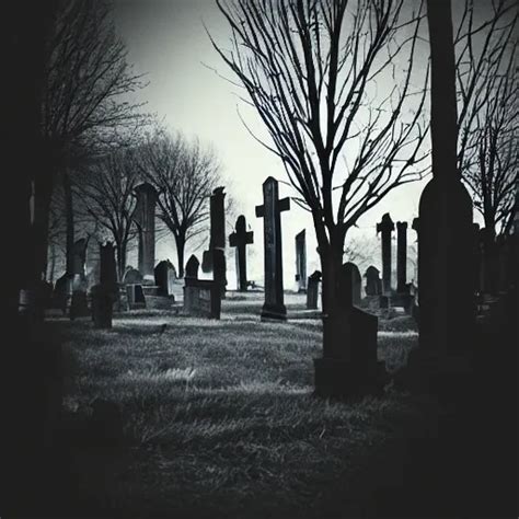 “a ((gothic)) graveyard at night, photograph 35mm” | Stable Diffusion