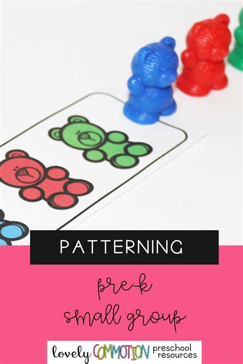 Preschool Small Group: Patterning in 2020 | Preschool learning ...