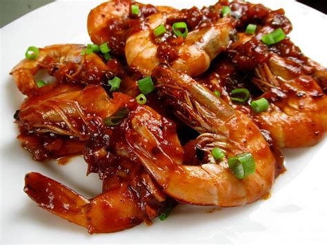 Recipe of SPICY TOMATO GARLIC SHRIMP