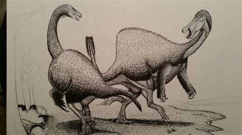 therizinosaurus vs deinocheirus by spinosaurus1 on DeviantArt