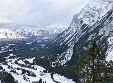 Tunnel Mountain Trail: Winter Hiking in Banff, Alberta - Out and Across