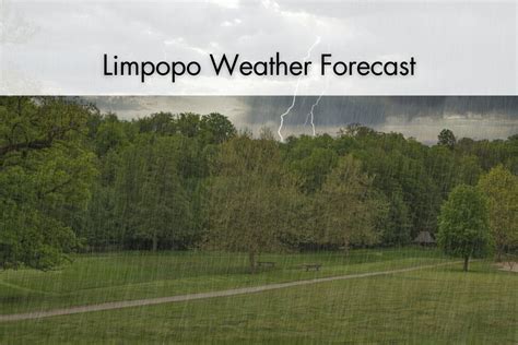 Limpopo Weather: CLOUDS and thundershowers expected today