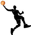 Basketball Player Silhouette Vector free vector
