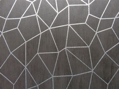 Geometric Black And Silver, Black Grey Geometric HD wallpaper | Pxfuel