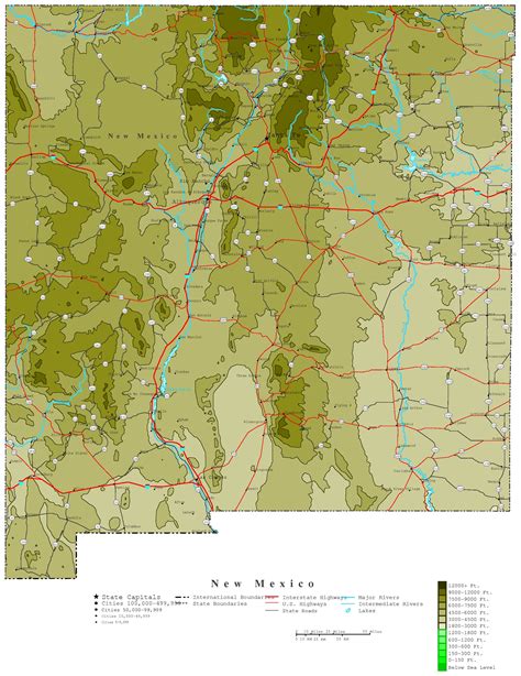 Northern New Mexico Map