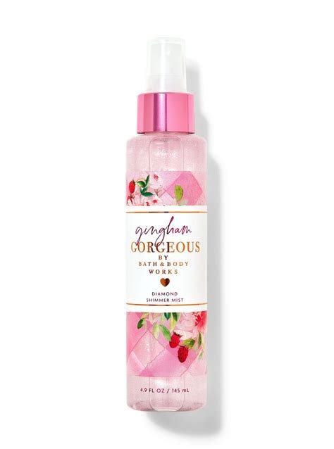 Gingham Gorgeous Diamond Shimmer Mist | Bath & Body Works - Dreamskinhaven