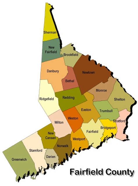 Fairfield County Map | Gadgets 2018