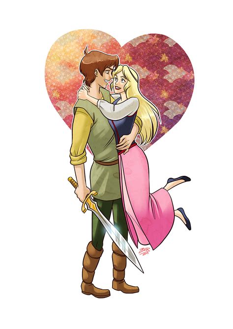 Princess Eilonwy And Taran Kiss