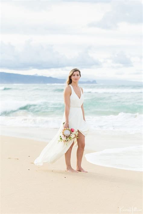 Top 5 Maui Beach Wedding Dress Styles - Tropical Inspiration