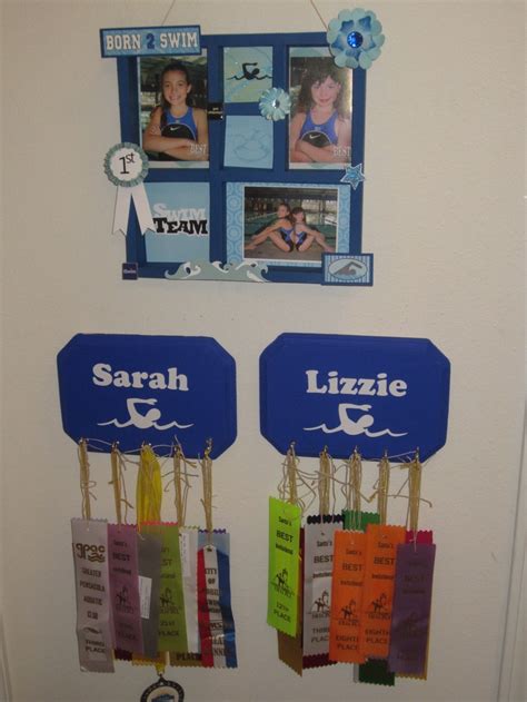 Swim Team Awards Wall | Kids swimming, Swim coach gifts, Swim team