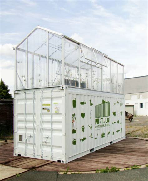 Shipping Container Greenhouse is Awesome Urban Farm-In-A-Box - Off Grid World