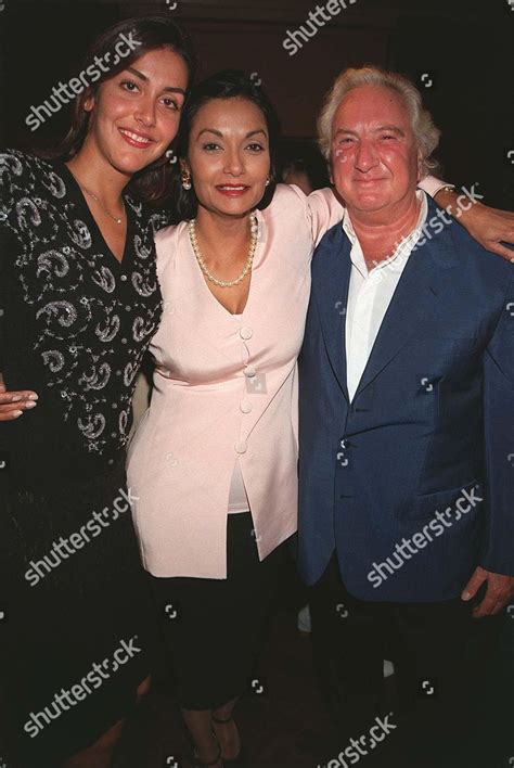 Michael Winner Shakira Caine Daughter Natasha Editorial Stock Photo - Stock Image | Shutterstock